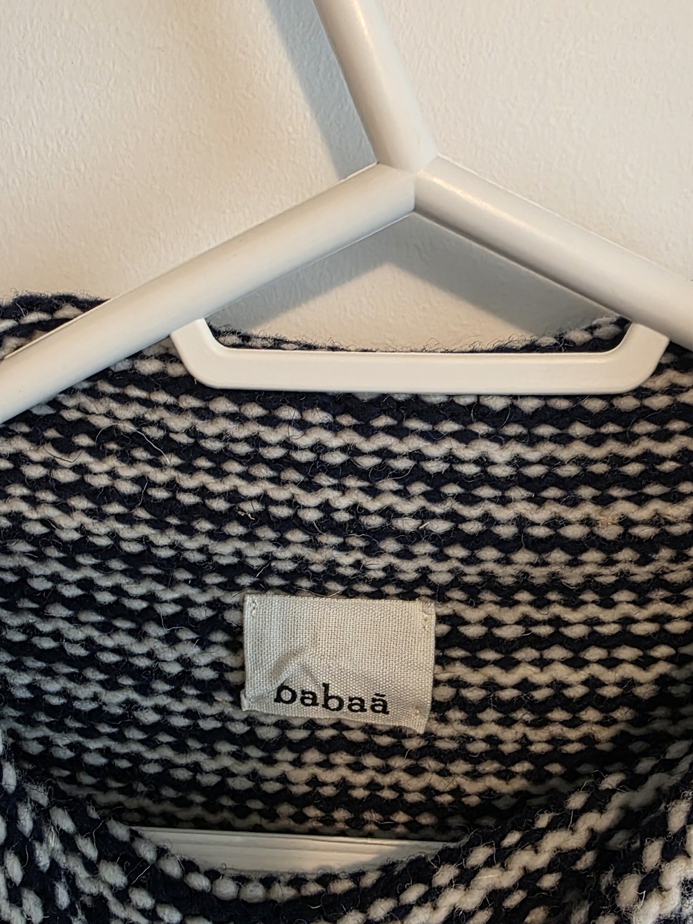Babaa no6 Striped Jumper Navy - Picture 3 of 7